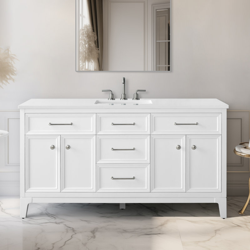 Ensemble de meuble-lavabo simple 60 po Tiosha