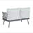 Mariano Steel 4-Pieces Coversation Set