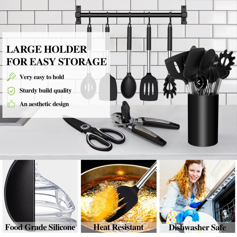 Belfry Kitchen Fulghum 26 Utensil Set