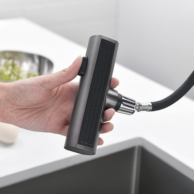 Single Handle Kitchen Faucet with Accessories