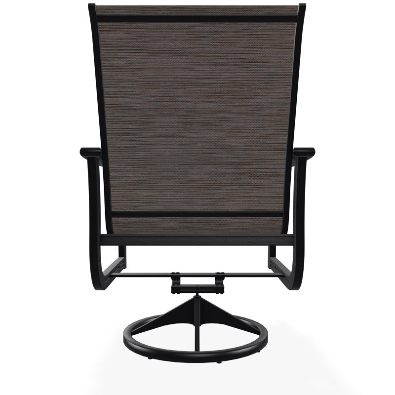 St. Catherine Polymer Outdoor Lounge Chair, Black, James