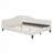 L-Shaped Linen Daybed, with Solid Wood Legs-1922078503-1922078681
