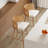 26"H Rattan Swivel Bar Stools Set Of 2-711321662