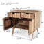 Armoire de rangement en bois de manguier Kiyra