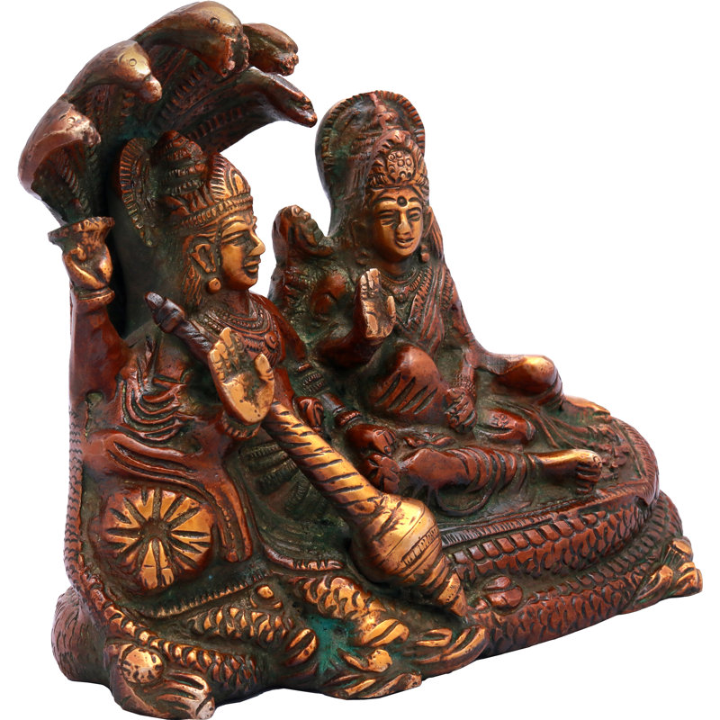 Statue de lord Vishnu et déesse Lakshmi