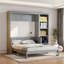 Lit escamotable avec bureau et tablettes Murphy-229458207-229458206