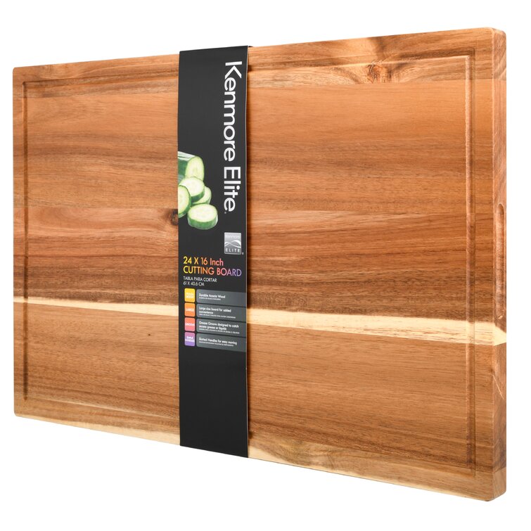 Extra Large XXXL Bamboo Cutting Board 24 x16 Inch,Largest Wooden Butcher  Block for Turkey, Meat, Vegetables, BBQ, Over the Sink Chopping Board with  Handle and Juice Groove 