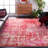 Riebe Abstract Red Area Rug-1250824667