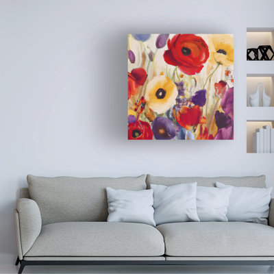 Bolog Sasha Poppy Palace I Canvas Art