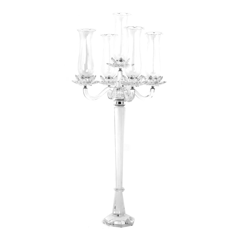 39.4'' H Tabletop Candelabra, 39.4" H x 18.5" W x 18.5" D