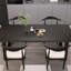 All solid wood aesthetic dining table-1483264546
