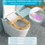 Bidet de toilette intelligent avancé - chasse d'eau automatique, siège chauffant, lavage à l'eau chaude, affichage à DEL, couleur avec fonction d'ouverture et de fermeture, sécheuse, nuit, lavage en mouvement