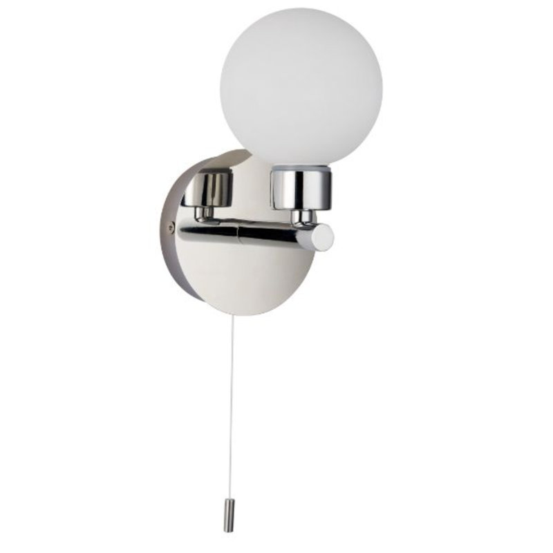 Aayden Chrome Flush Mounted Sconce
