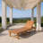 Breath Chaise Lounge Brown