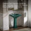 Memoirs® Stately 24" Pedestal Bathroom Sink with 4" Centerset Faucet Holes-19195571-46017070-101937241