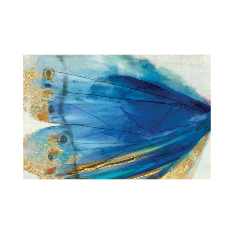 Wing I 1 Piece Wrapped Canvas Wall Art, 101.6 cm H x 66.04 cm W x 3.175 cm D