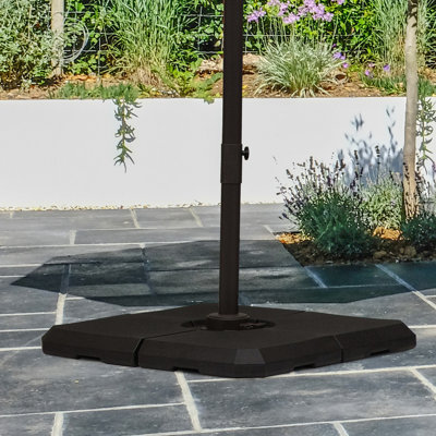 Poids de la base du parasol - capacité de 264 lb,, augmente dans des conditions difficiles