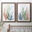 Océan jardin I - ensemble de 2 reproductions d'art-897763948-897763938-838588963