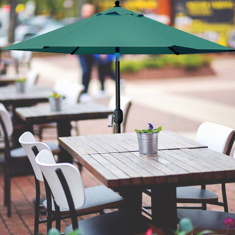 Parasol de marché inclinable 90 po Keiwarren, Vert