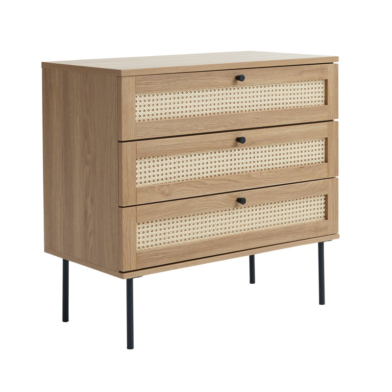 Dover 3 - Drawer Rectangle Accent Chest