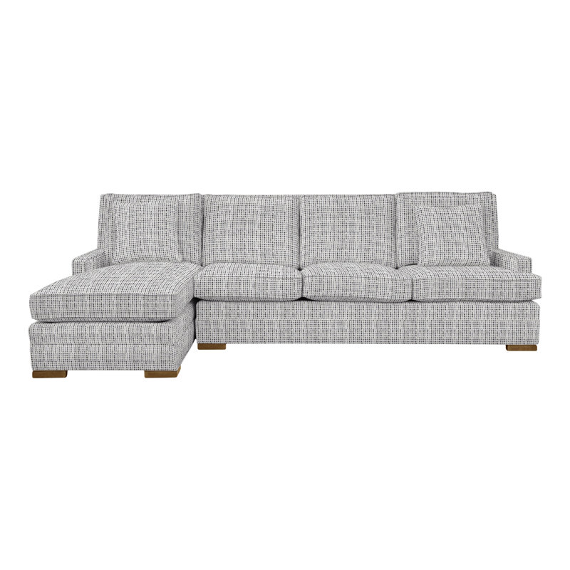 Riverside Chaise Sectional, Nadia Earth Polyester, No, Navajo
