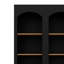 2 bibliothèques, armoire noire avec tablettes réglables, paire d'appuis rétro 2 armoires, tablettes pour dortoir-1803134216