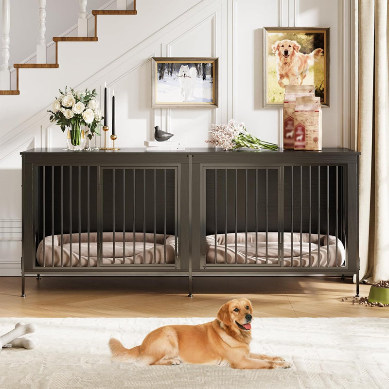Furniture Style Crate, Black