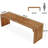 78.7" Extra Long 2-Person Computer Desk