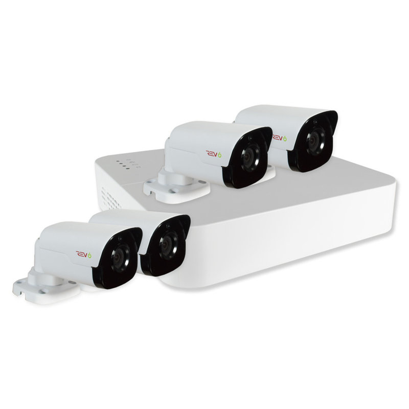 Home Imports Emporium Ultra 4CH, 1TB HD NVR Surveillance System Cameras Modern Security
