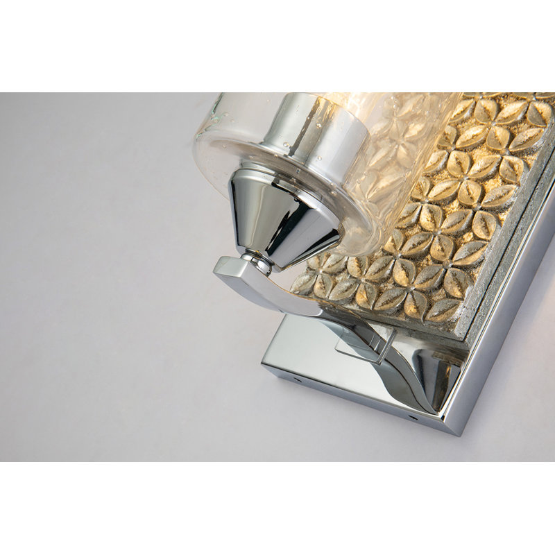 Arcadia 1 Light Wall Sconce, Silver
