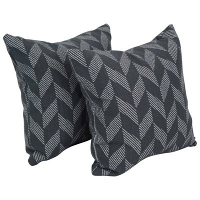 Chevron Reversible Throw Pillow