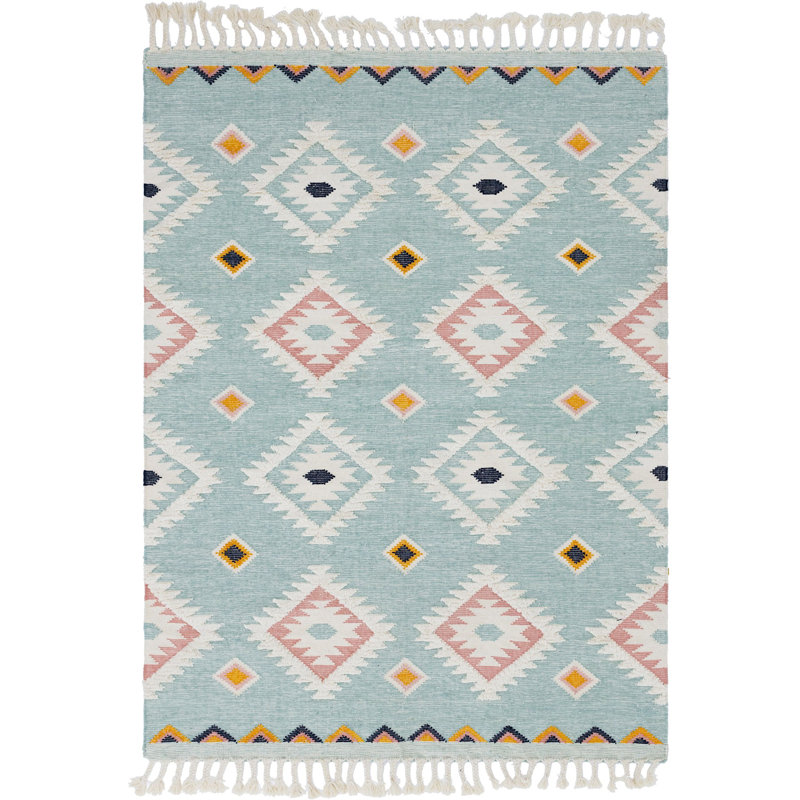 Alenah Wool Southwestern Indoor Rug, Rectangle 8' x 10'