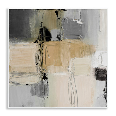 Art mural brun clair et brun par Lanie Loreth