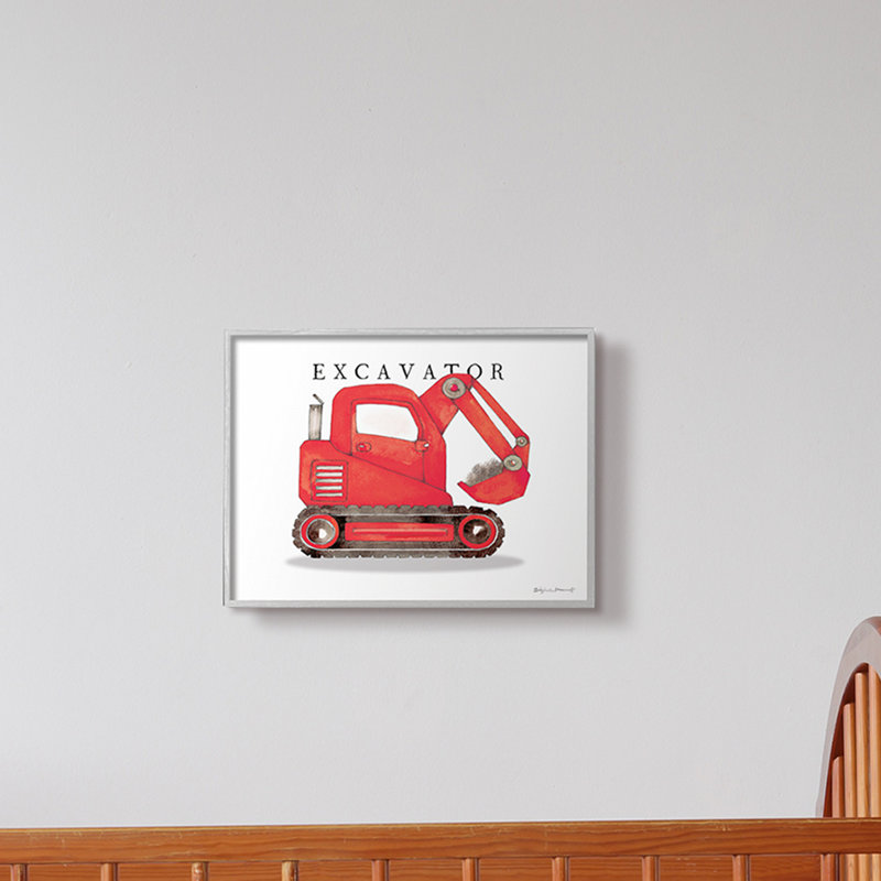 Art de véhicule de construction traditionnel Swanger Hillview, Estampe numérique Farmhouse, H 16 po x l 20 po x P 1,5 po
