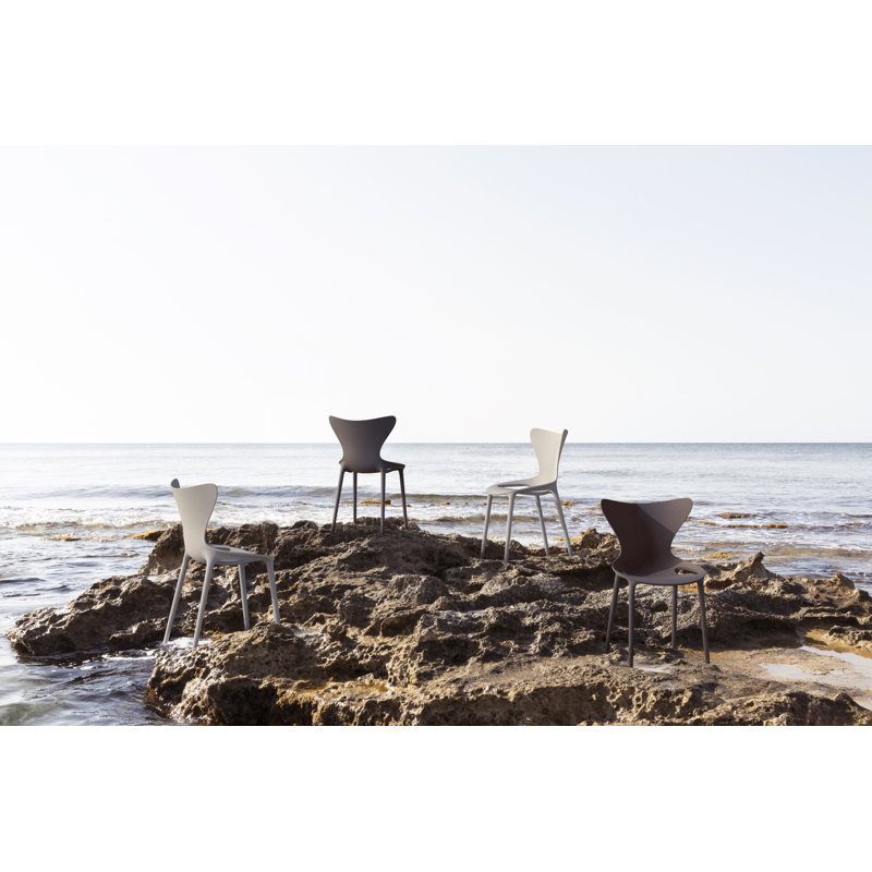 Love Stacking Side Chair, Ecru