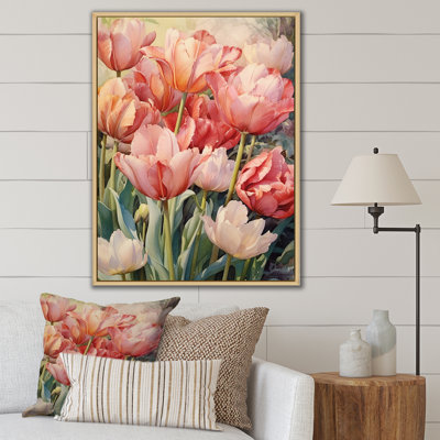 " Retro Blooming Retro Tulips Flowerfield "