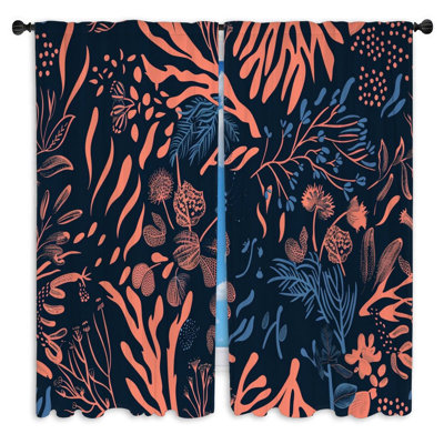 Paire de rideaux obscurcissant en polyester Taciana