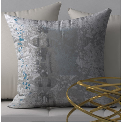 Refreshing Wealth Square Pillow Cover & Insert
