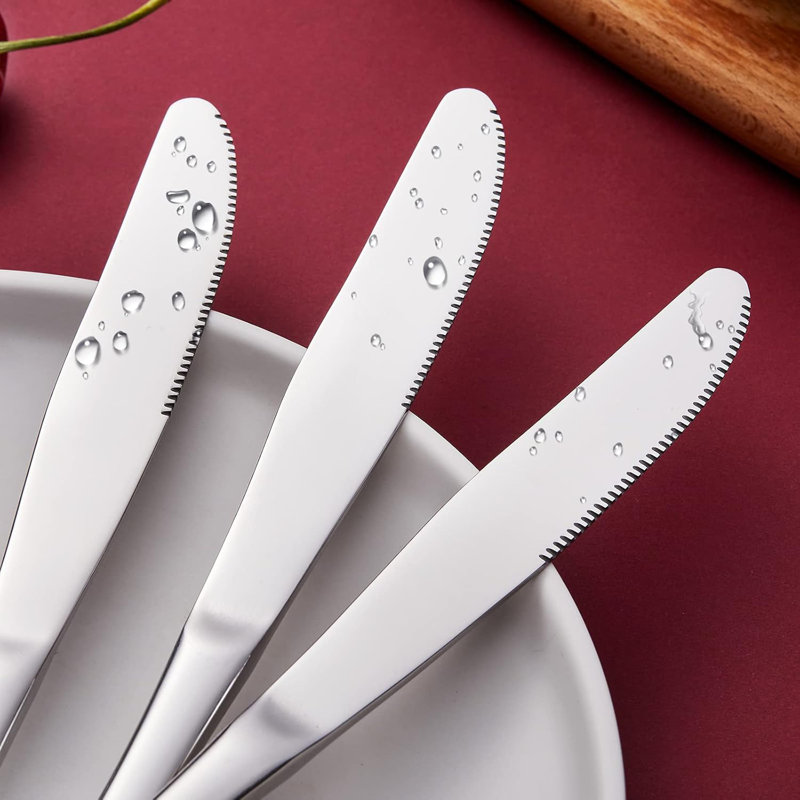 16-piece Stainless Steel Dinner Knife Set