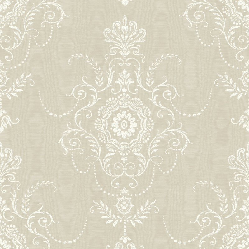 French Country 8.23m x 68cm Matte Finish Wallpaper Roll, Blue