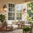 Harpole 2-Light 18.5-inch Olde Bronze Outdoor Wall Lantern with Seeded Glass Shade-768899844