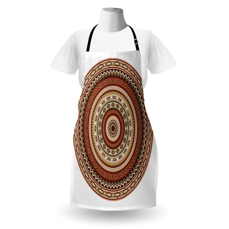 Geometric Bib Apron