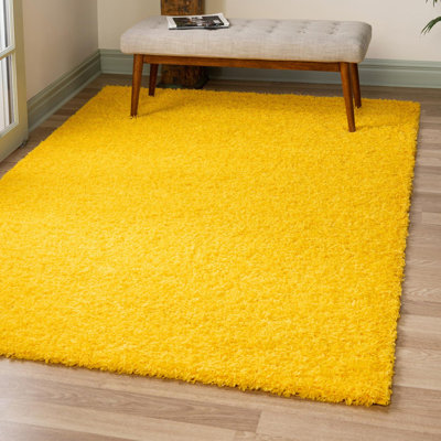 Tapis jaune soleil de Toscane Angeline