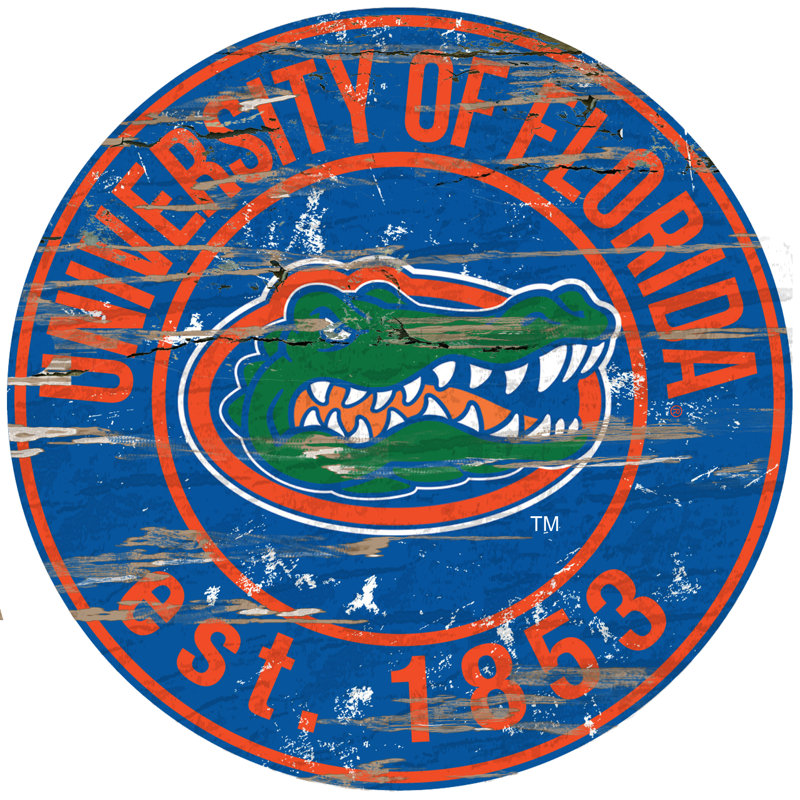 NCAA Wall Decor on Wood, University of Florida