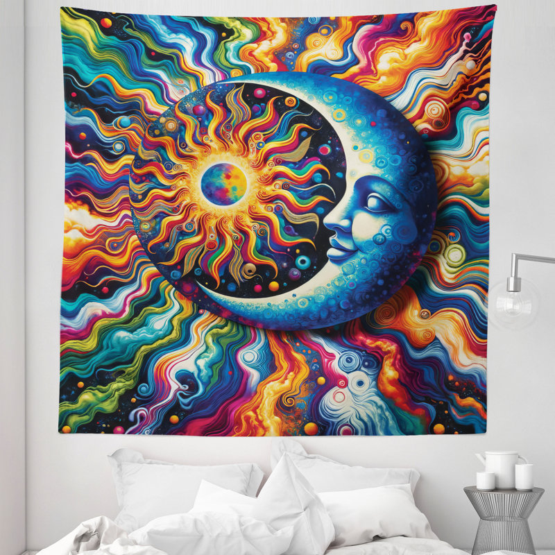 Tapisserie en microfibre, H 88 po x l 88 po