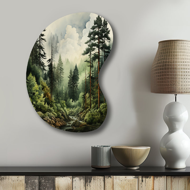 Décoration murale irrégulière Gulran, H 31 po x l 22 po