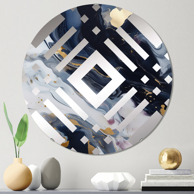 Miroir décoratif Besant, 31,4 po x 31,4 po