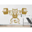 Autocollant mural Angry Cat Gym-914142988-914142981