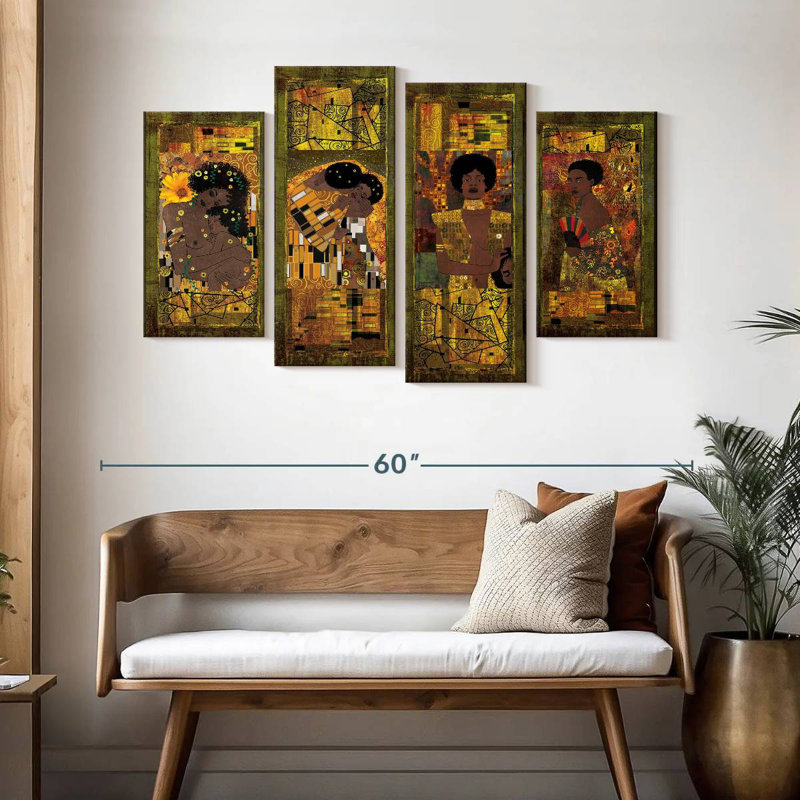 Leisha Egon Schiele Female Portraits Exhibition Poster, 32" H x 52" W