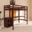 Lit mezzanine en bois avec tableau d'écriture-1060987374-1060987368